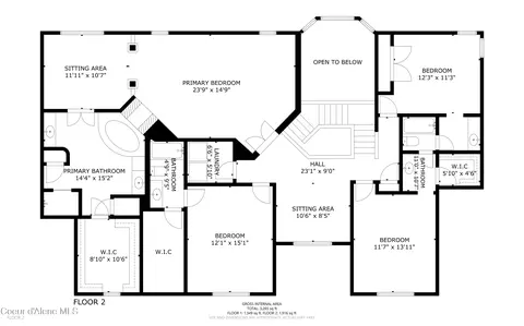 Floorplan - 2019 E Brunner Rd, Athol, ID 83801 photo 1 of 3