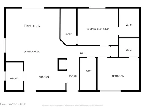 Floorplan - 2103 N Mackenzie Dr, Post Falls, ID 83854 photo 1 of 1