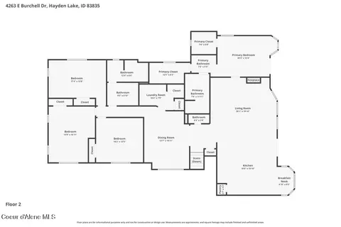 Floorplan - 4263 E Burchell Dr, Hayden, ID 83835 photo 3 of 3