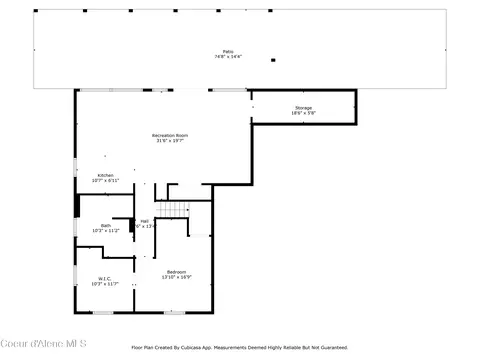 Floorplan - 1926 E Rodkey Dr, Post Falls, ID 83854 photo 5 of 5