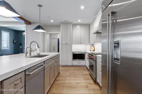 Kitchen - 7100 S Gozzer Rd, Harrison, ID 83833 photo 3 of 4