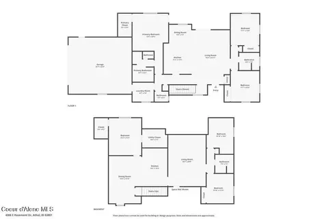 Floorplan - 4308 E Rosemont Dr, Athol, ID 83801 photo 3 of 3