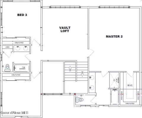 Floorplan - 7838 E Autry Ln, Athol, ID 83801 photo 2 of 2