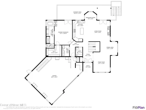 Floorplan - 744 N Dundee Dr, Post Falls, ID 83854 photo 1 of 3