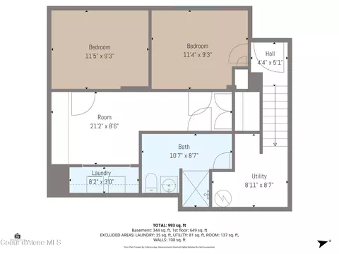 Floorplan - 51 Rocky Point Upper Rd, Plummer, ID 83851 photo 3 of 3