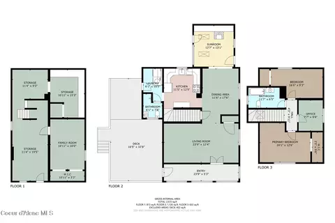 Floorplan - 457 E Market Ave, Kellogg, ID 83837 photo 2 of 3