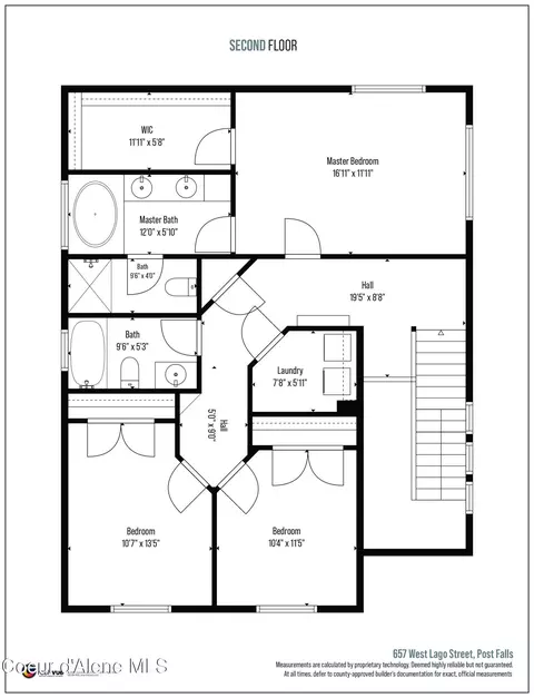 Floorplan - 2657 W Iago St, Post Falls, ID 83854 photo 6 of 6