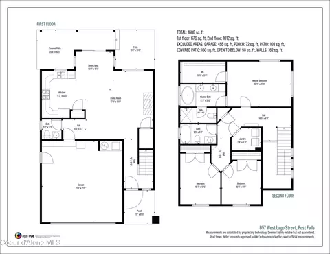Floorplan - 2657 W Iago St, Post Falls, ID 83854 photo 4 of 6