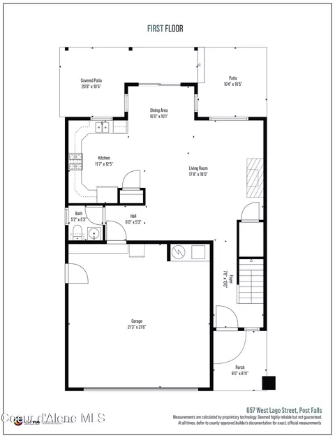 Floorplan - 2657 W Iago St, Post Falls, ID 83854 photo 1 of 6