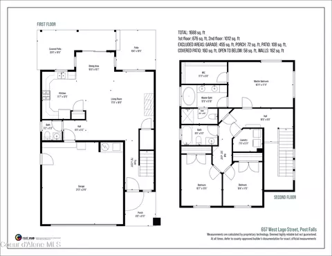 Floorplan - 2657 W Iago St, Post Falls, ID 83854 photo 3 of 6