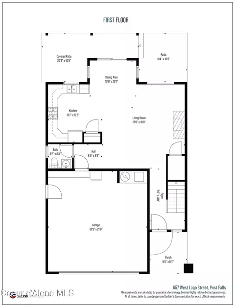 Floorplan - 2657 W Iago St, Post Falls, ID 83854 photo 5 of 6