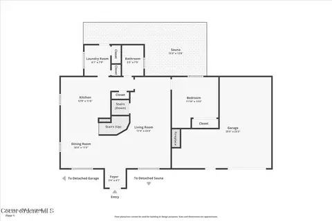 Floorplan - 555 Eighth St, Mullan, ID 83846 photo 2 of 2