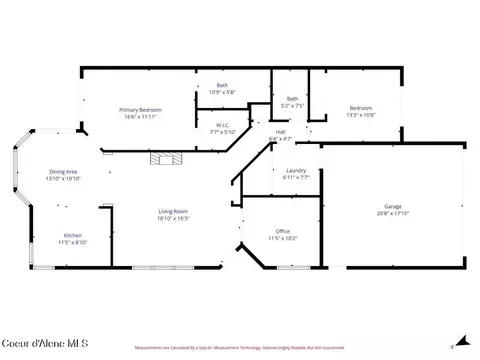 Floorplan - 501 E Whitewater Ln, Post Falls, ID 83854 photo 1 of 1