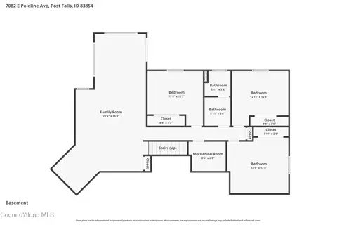Floorplan - 7082 E Poleline Ave, Post Falls, ID 83854 photo 1 of 6