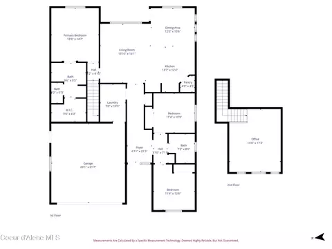 Floorplan - 209 Pomrankey Ln, Dover, ID 83825 photo 1 of 1