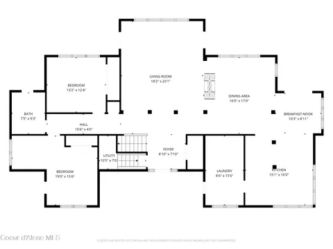 Floorplan - 1175 Eureka Rd, Sagle, ID 83860 photo 1 of 4