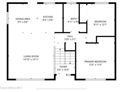 Floorplan - 1879 E Prairieview Dr, Post Falls, ID 83854 photo 1 of 2