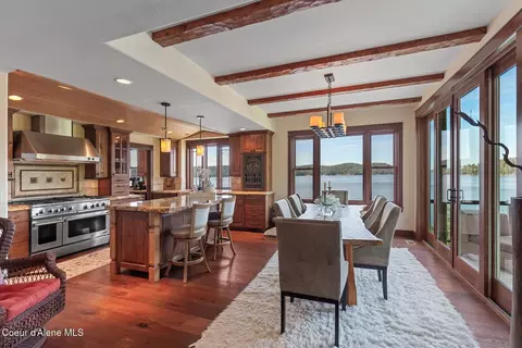 Dining - 865 E Pine Ridge Dr, Harrison, ID 83833 photo 2 of 3