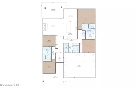 Floorplan - 8108 W Splitrail Ave, Rathdrum, ID 83858 photo 1 of 1