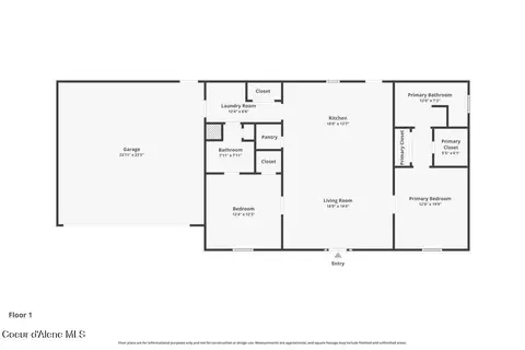 Floorplan - 275 F St, Plummer, ID 83851 photo 1 of 1