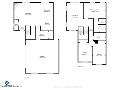 Floorplan - 8386 W Splitrail Ave, Rathdrum, ID 83858 photo 1 of 1