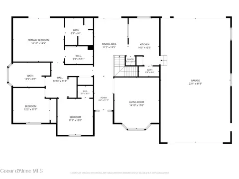 Floorplan - 2232 E Shoshone Ave, Athol, ID 83801 photo 2 of 6