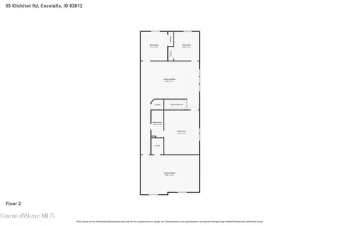 Floorplan - 95 Klickitat Rd, Cocolalla, ID 83813 photo 3 of 3