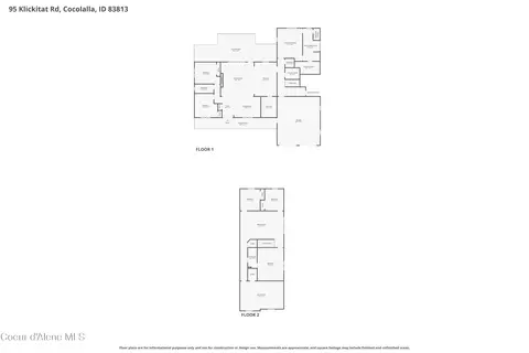 Floorplan - 95 Klickitat Rd, Cocolalla, ID 83813 photo 1 of 3