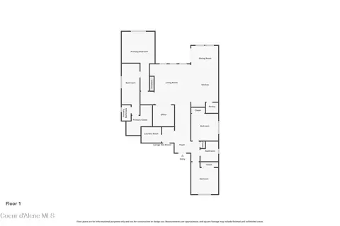 Floorplan - 3383 N Blaze Loop, Post Falls, ID 83854 photo 1 of 1