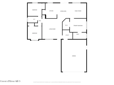 Floorplan - 1285 E Stockman Ave, Post Falls, ID 83854 photo 1 of 1