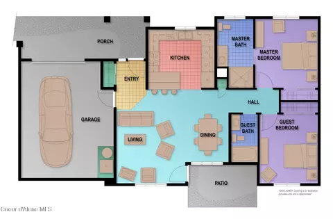 Floorplan - 3834 E 3rd Ave, Post Falls, ID 83854 photo 2 of 4