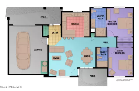 Floorplan - 3834 E 3rd Ave, Post Falls, ID 83854 photo 4 of 4