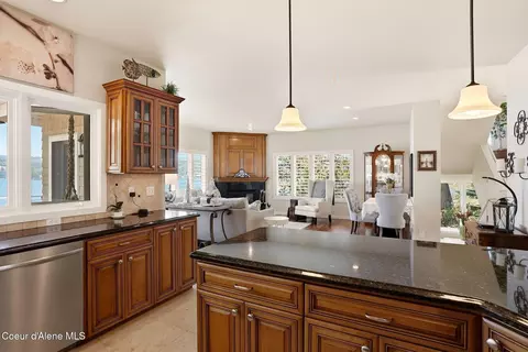Kitchen - 3839 E Bridgeview Dr, Harrison, ID 83833 photo 5 of 5