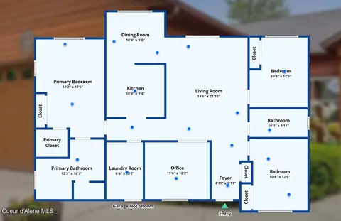 Floorplan - 1625 Sequoia Ln, Sandpoint, ID 83864 photo 1 of 1