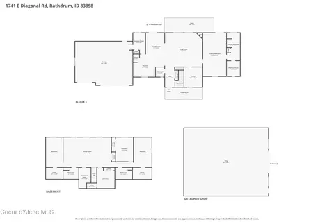 Floorplan - 1741 E Diagonal Rd, Rathdrum, ID 83858 photo 1 of 2