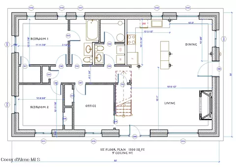 Floorplan - 76 Caseys Ln, Sandpoint, ID 83864 photo 1 of 3