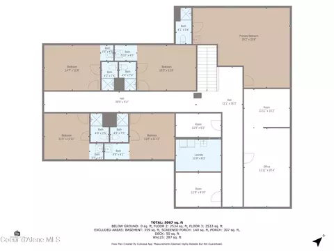 Floorplan - 134 N Frederick Ave, Harrison, ID 83833 photo 2 of 8