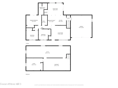 Floorplan - 2018 E Winter Ct, Post Falls, ID 83854 photo 1 of 3