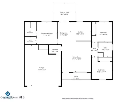 Floorplan - 655 E Tiger Ave, Post Falls, ID 83854 photo 1 of 2