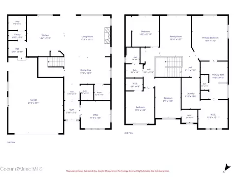 Floorplan - 1096 E Percival Ln, Post Falls, ID 83854 photo 1 of 1