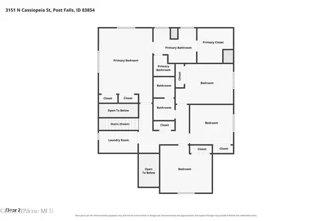 Floorplan - 3151 N Cassiopeia St, Post Falls, ID 83854 photo 3 of 3