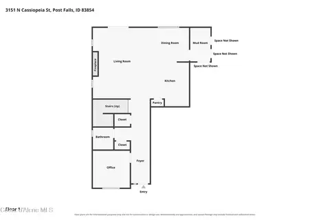 Floorplan - 3151 N Cassiopeia St, Post Falls, ID 83854 photo 2 of 3
