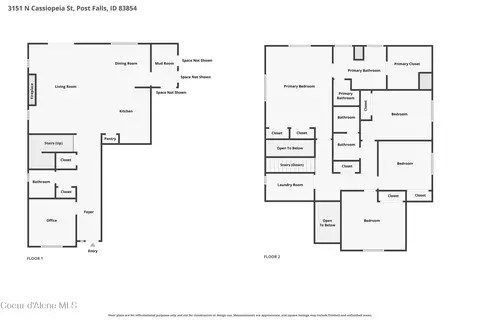 Floorplan - 3151 N Cassiopeia St, Post Falls, ID 83854 photo 1 of 3