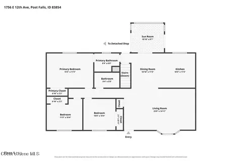 Floorplan - 1756 E 12th Ave, Post Falls, ID 83854 photo 1 of 3