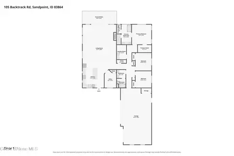 Floorplan - 105 Backtrack Rd, Sandpoint, ID 83864 photo 2 of 2