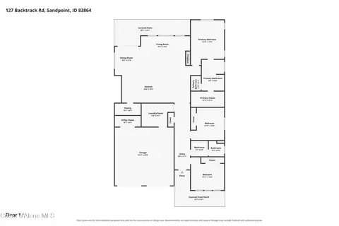 Floorplan - 127 Backtrack Rd, Sandpoint, ID 83864 photo 1 of 1