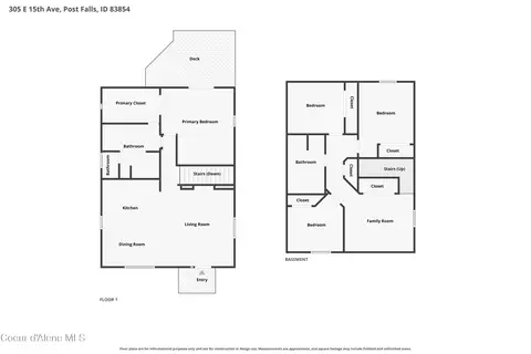 Floorplan - 305 E 15th Ave, Post Falls, ID 83854 photo 3 of 3