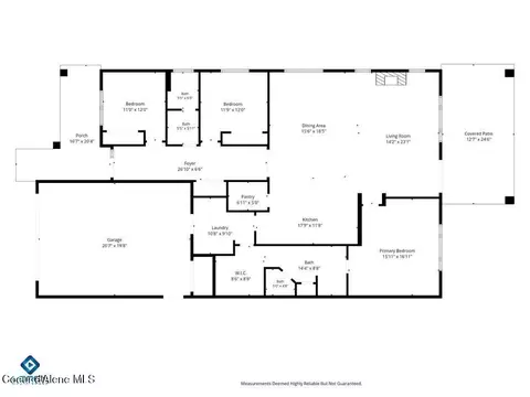 Floorplan - 3360 W Segar Loop, Post Falls, ID 83854 photo 1 of 1