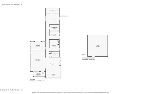 Floorplan - 28 Whiskey Jack Rd, Sandpoint, ID 83864 photo 3 of 3