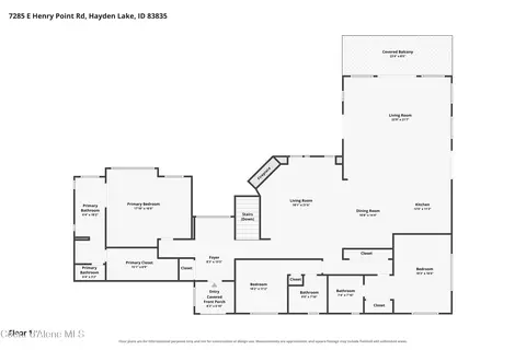 Floorplan - 7285 E Henry Point Rd, Hayden, ID 83835 photo 1 of 3